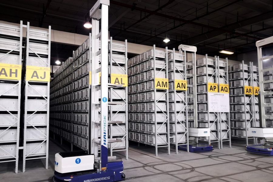 Sistema Robotizado Autónomo Haipick A42 LYL INGENIERÍA WAREHOUSNG