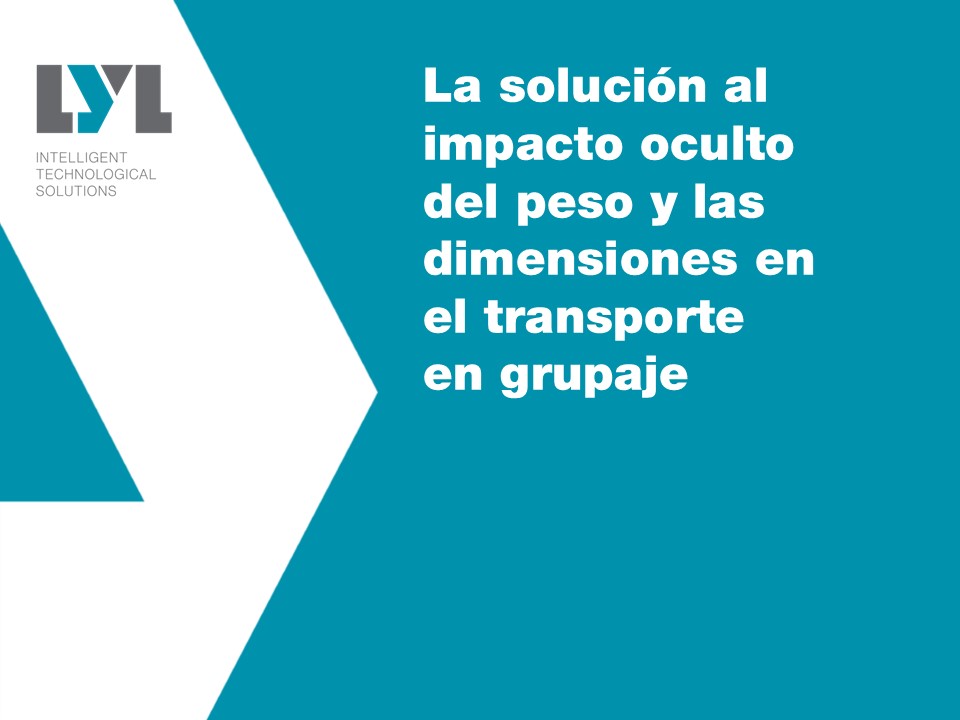 Sistemas Apache de medición de volumen y peso para transporte en grupaje